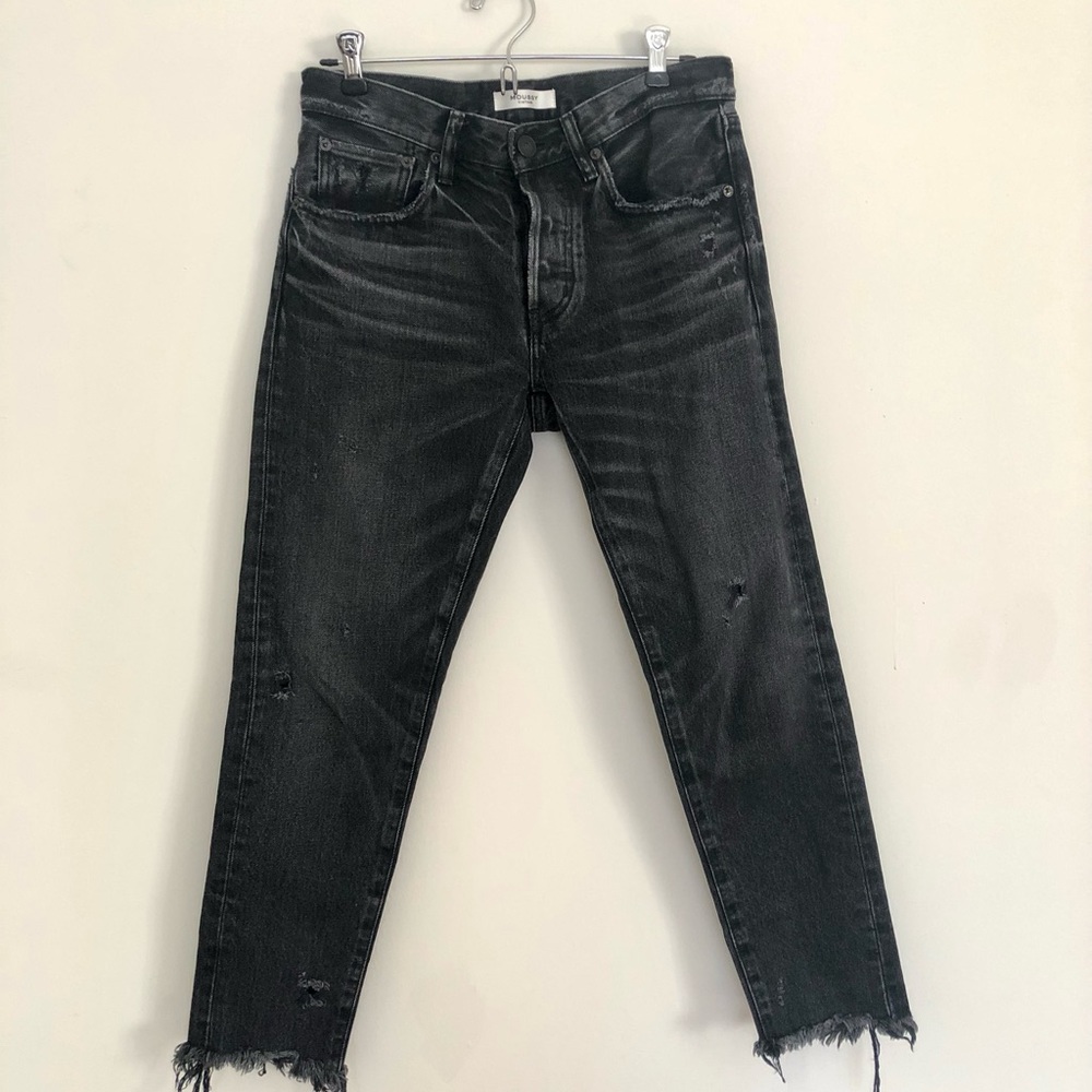 Moussy gray denim jeans, size 26
